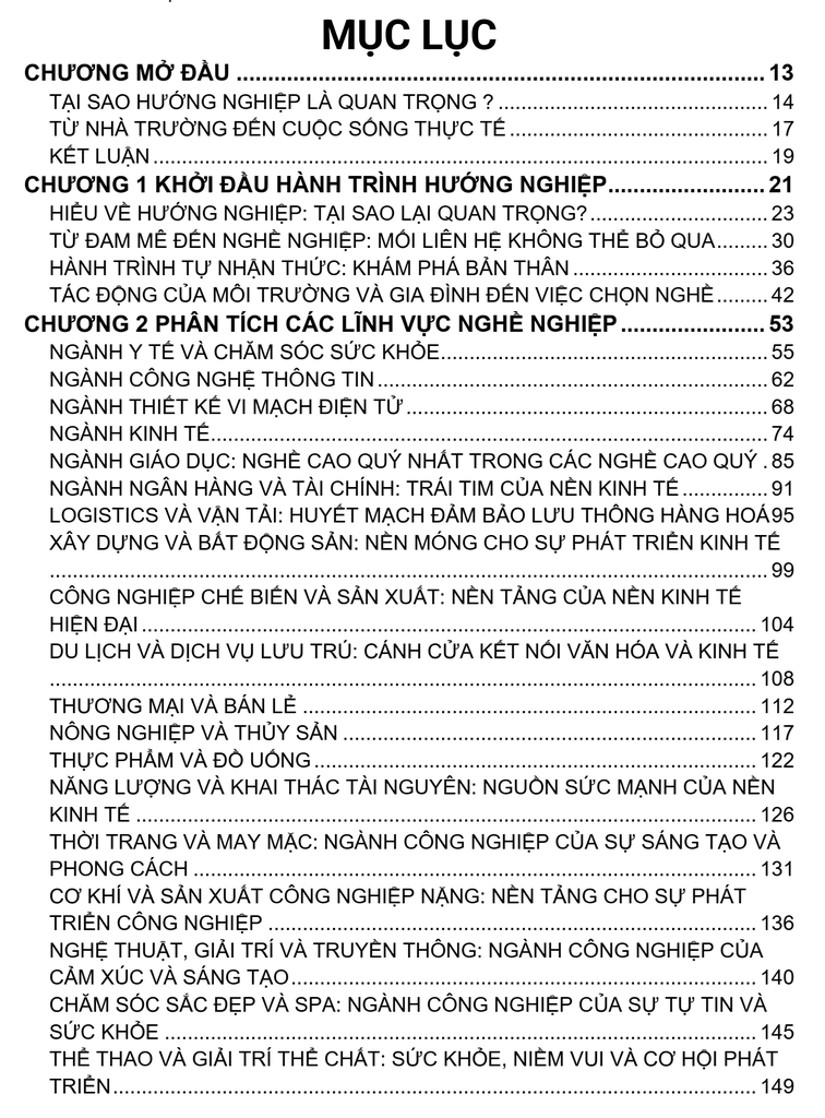 hành trình hướng nghiệp - từ ghế nhà trường đến sự nhiệp