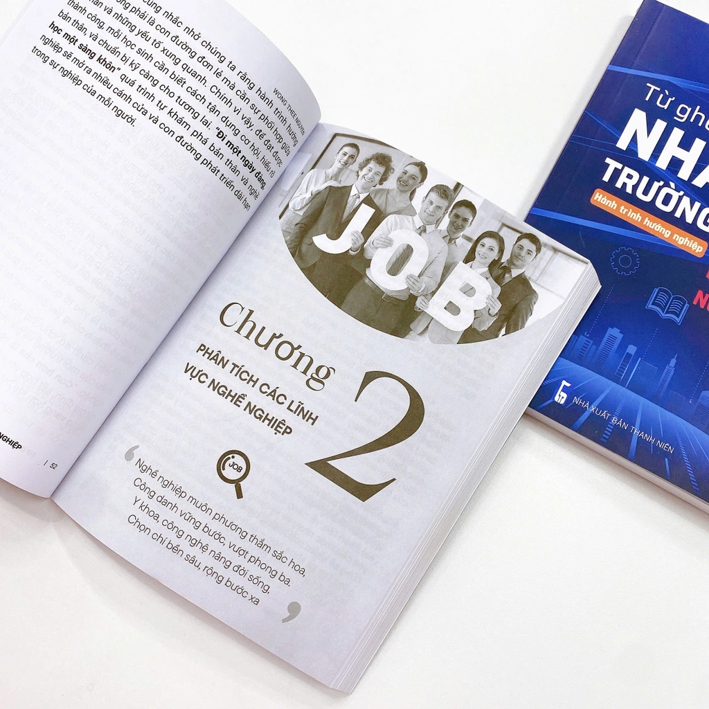 hành trình hướng nghiệp - từ ghế nhà trường đến sự nhiệp