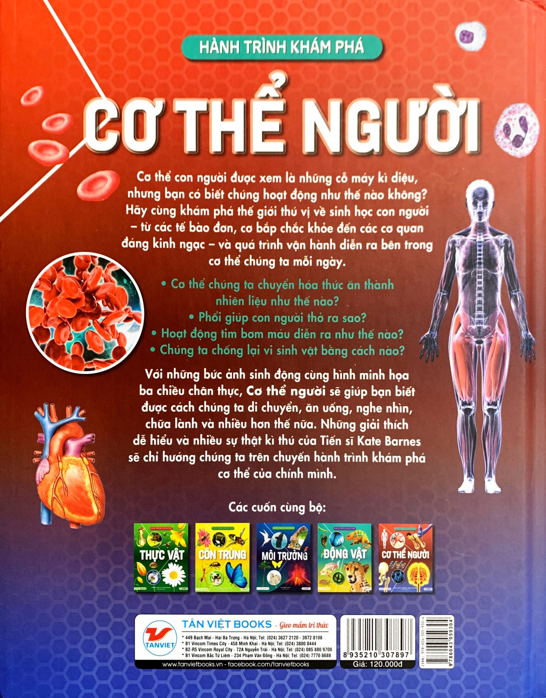 hành trình khám phá - cơ thể người - bìa cứng