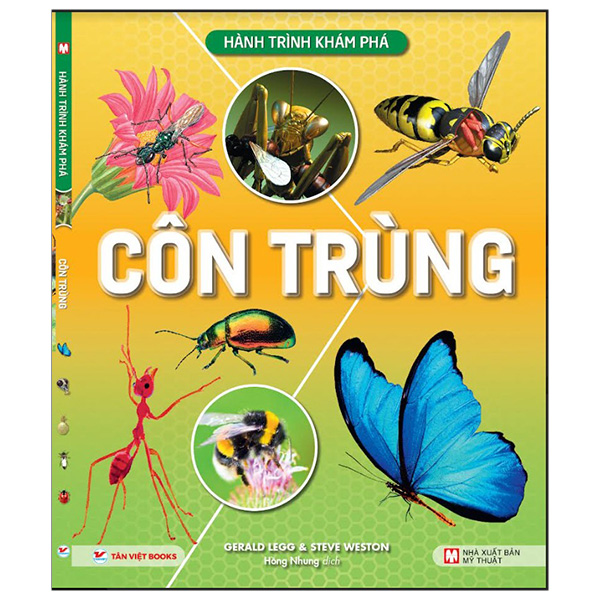 hành trình khám phá - côn trùng - bìa cứng