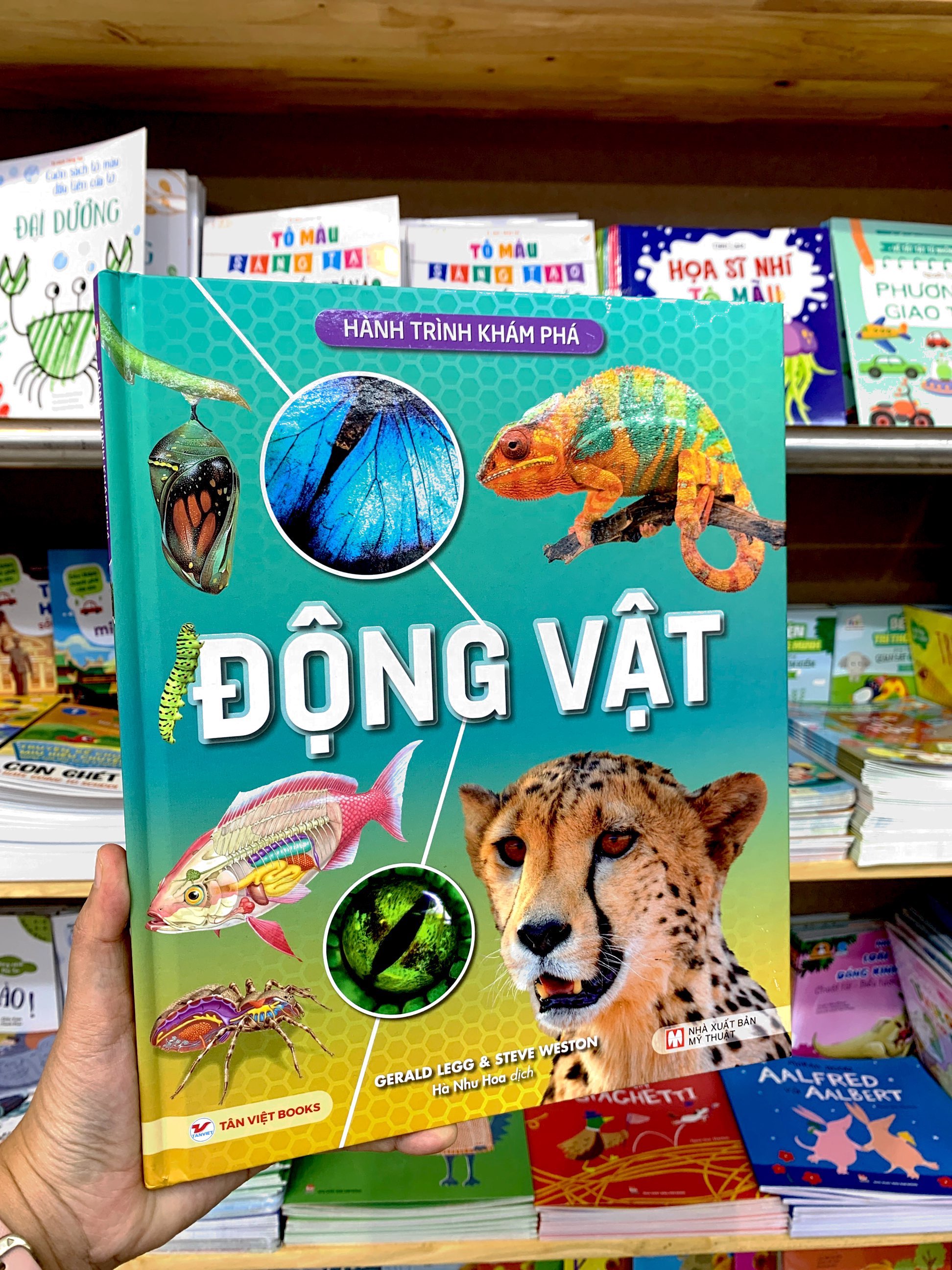 hành trình khám phá - động vật - bìa cứng