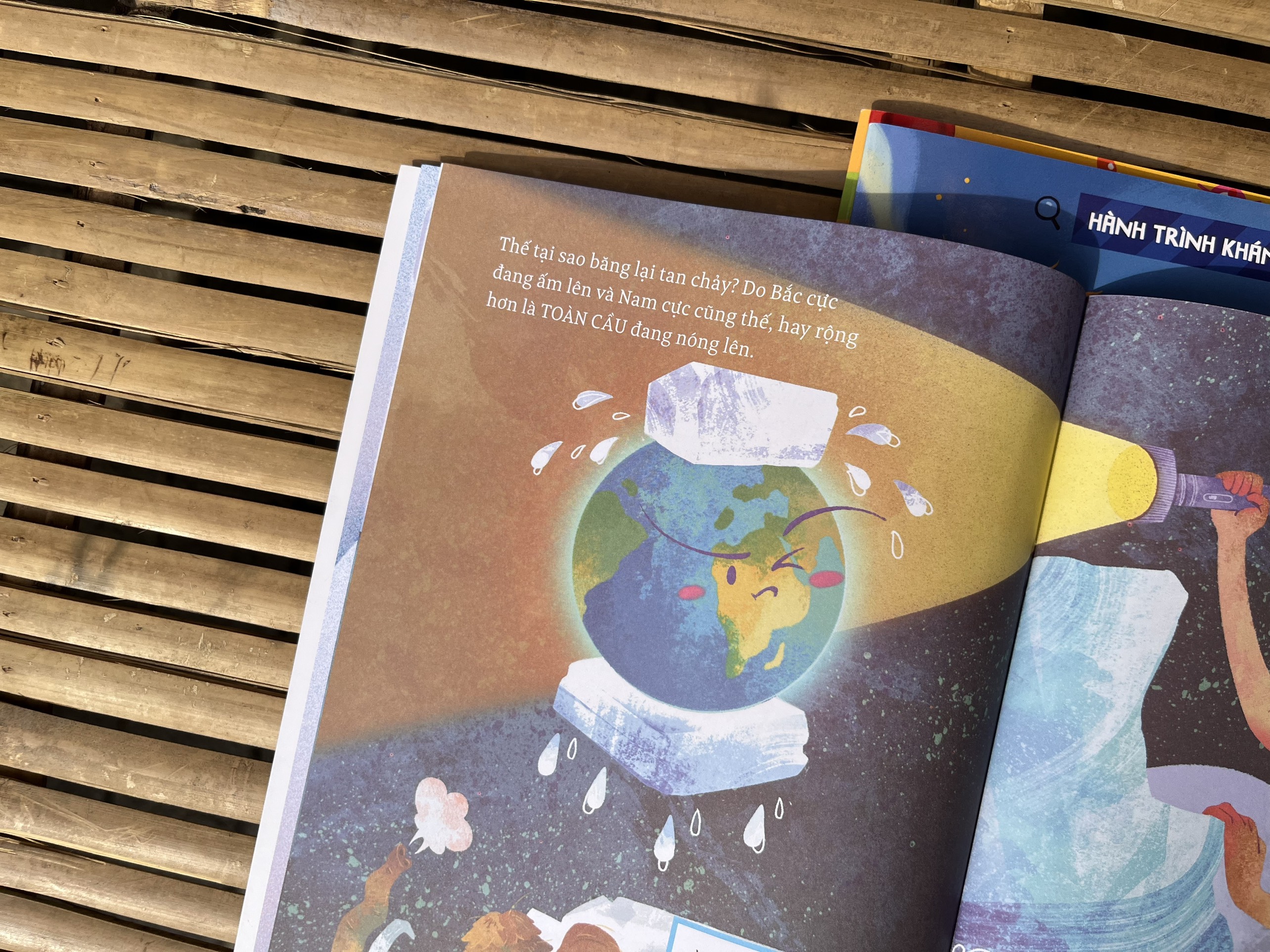 hành trình khám phá - gấu bắc cực cần băng