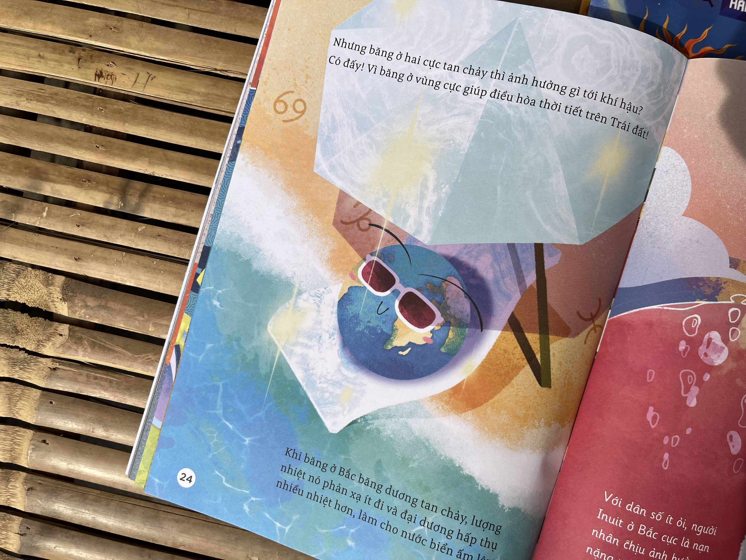 hành trình khám phá - gấu bắc cực cần băng