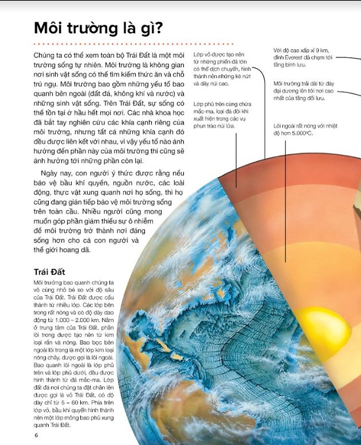 hành trình khám phá - môi trường - bìa cứng