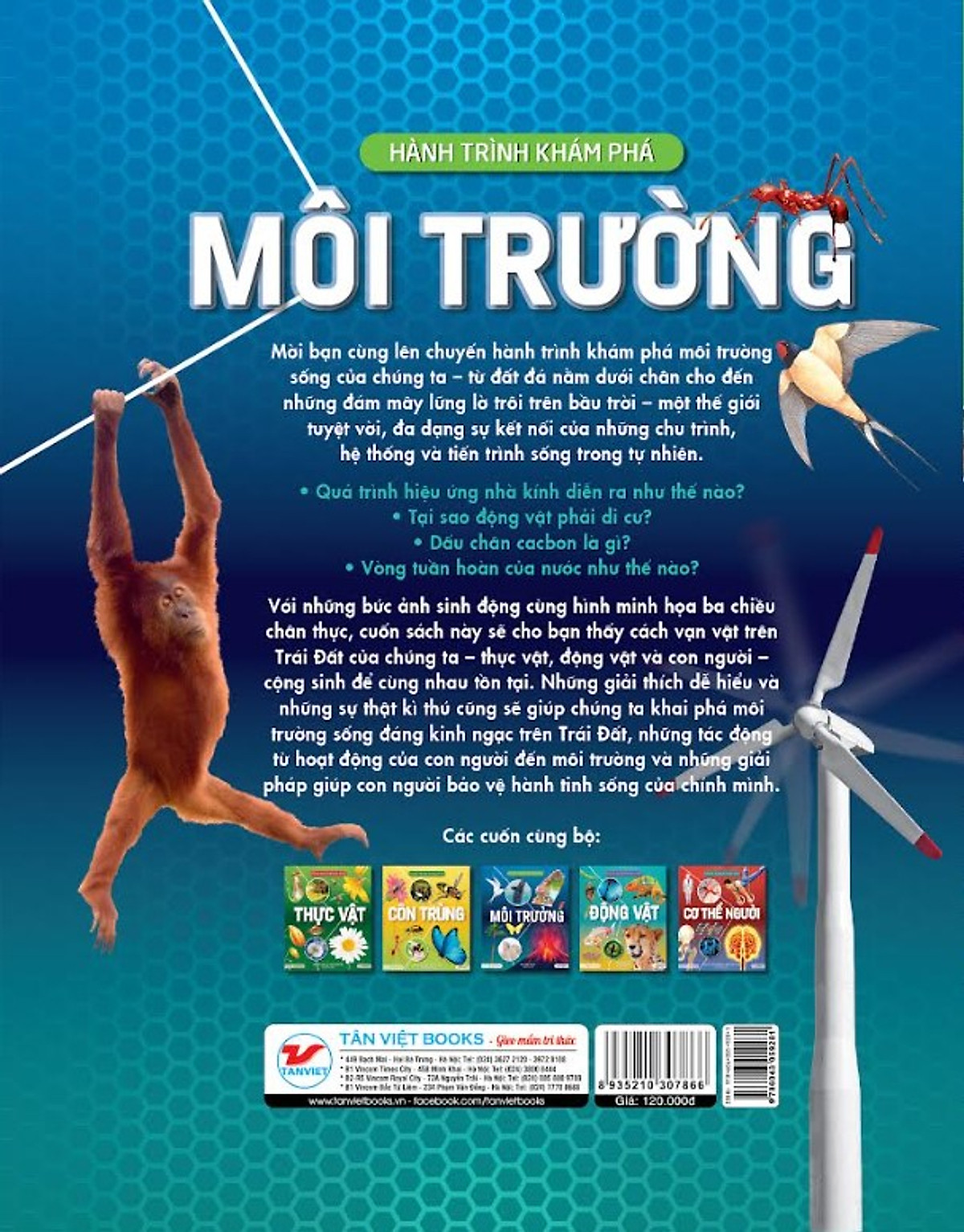 hành trình khám phá - môi trường - bìa cứng