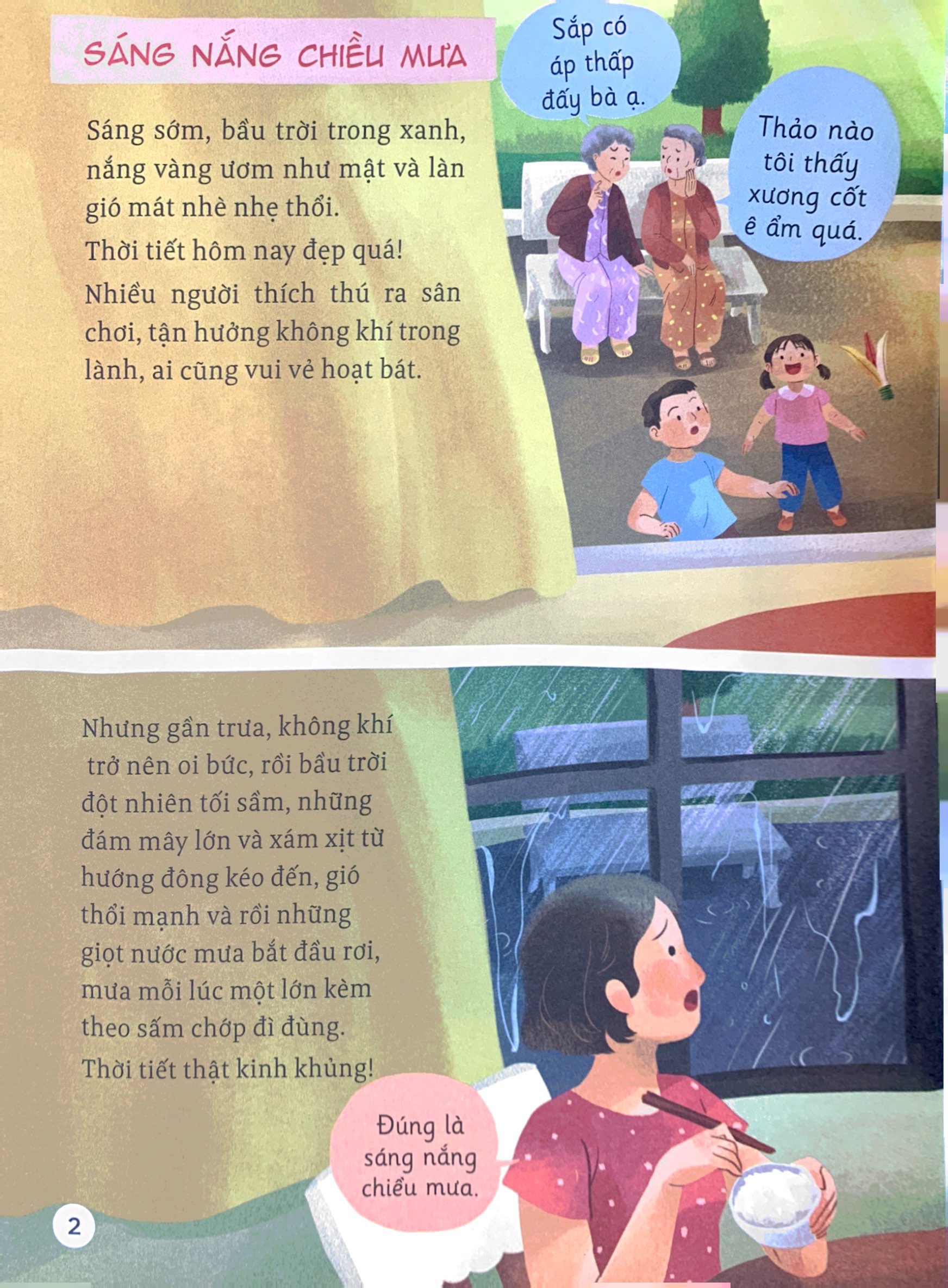 hành trình khám phá - thời tiết