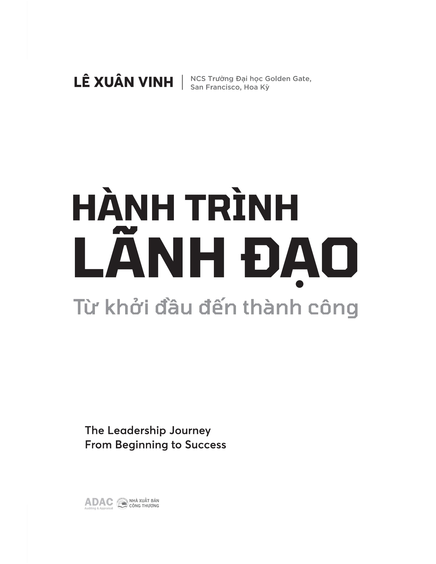 Hanh Trinh Lanh Dao - Tu Khoi Dau Den Thanh Cong