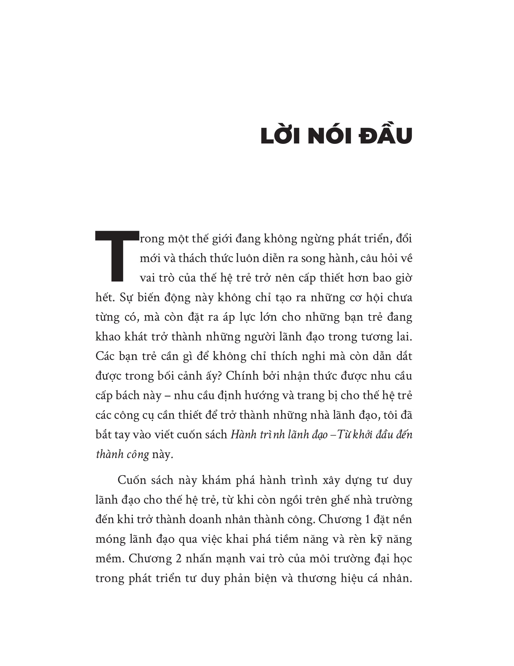 Hanh Trinh Lanh Dao - Tu Khoi Dau Den Thanh Cong