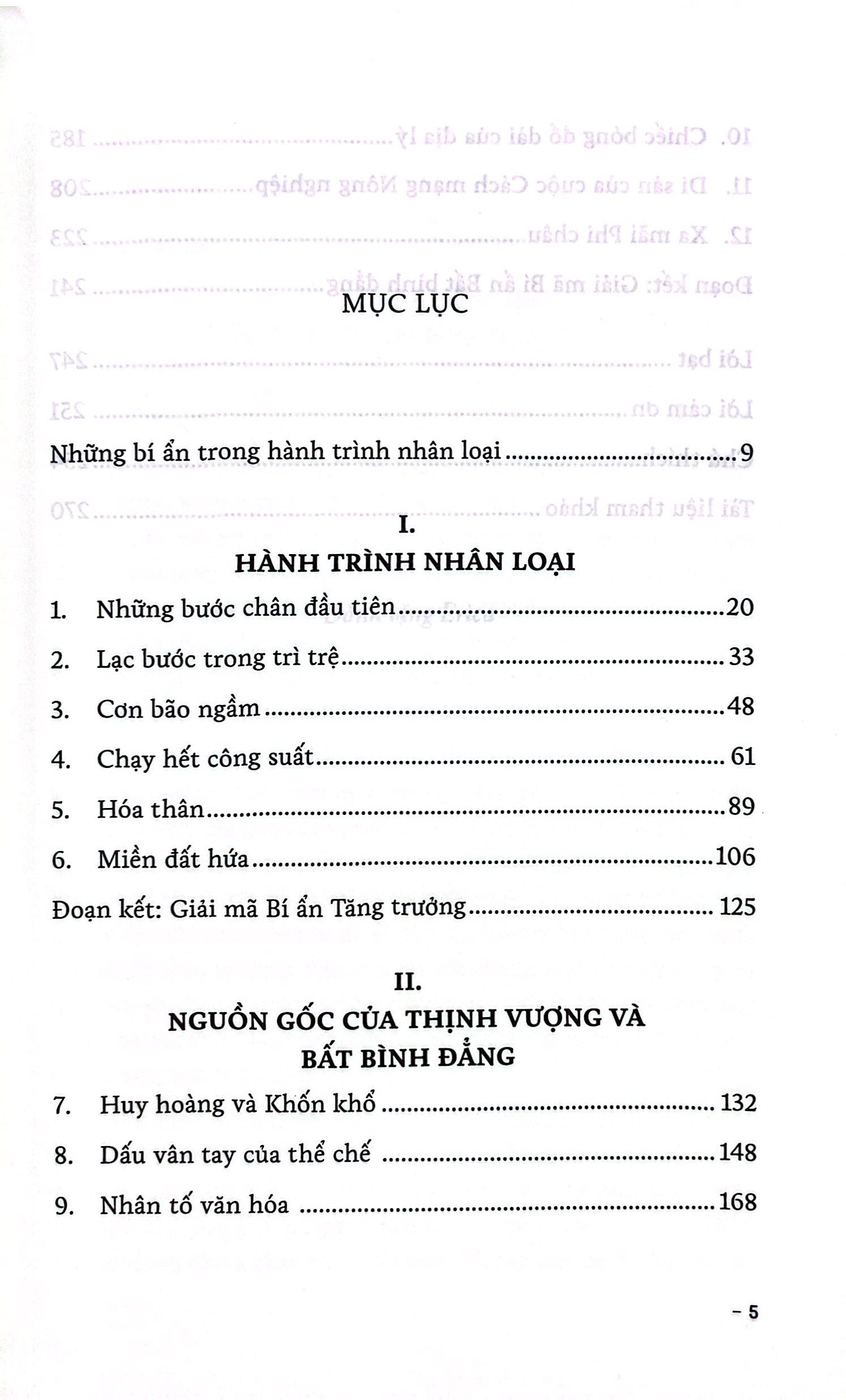 hành trình nhân loại nguồn gốc của thịnh vượng và bất bình đẳng