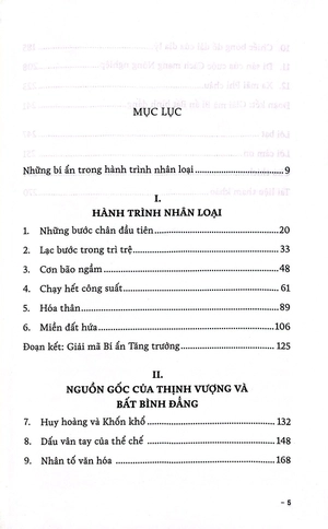 hành trình nhân loại nguồn gốc của thịnh vượng và bất bình đẳng - bìa cứng