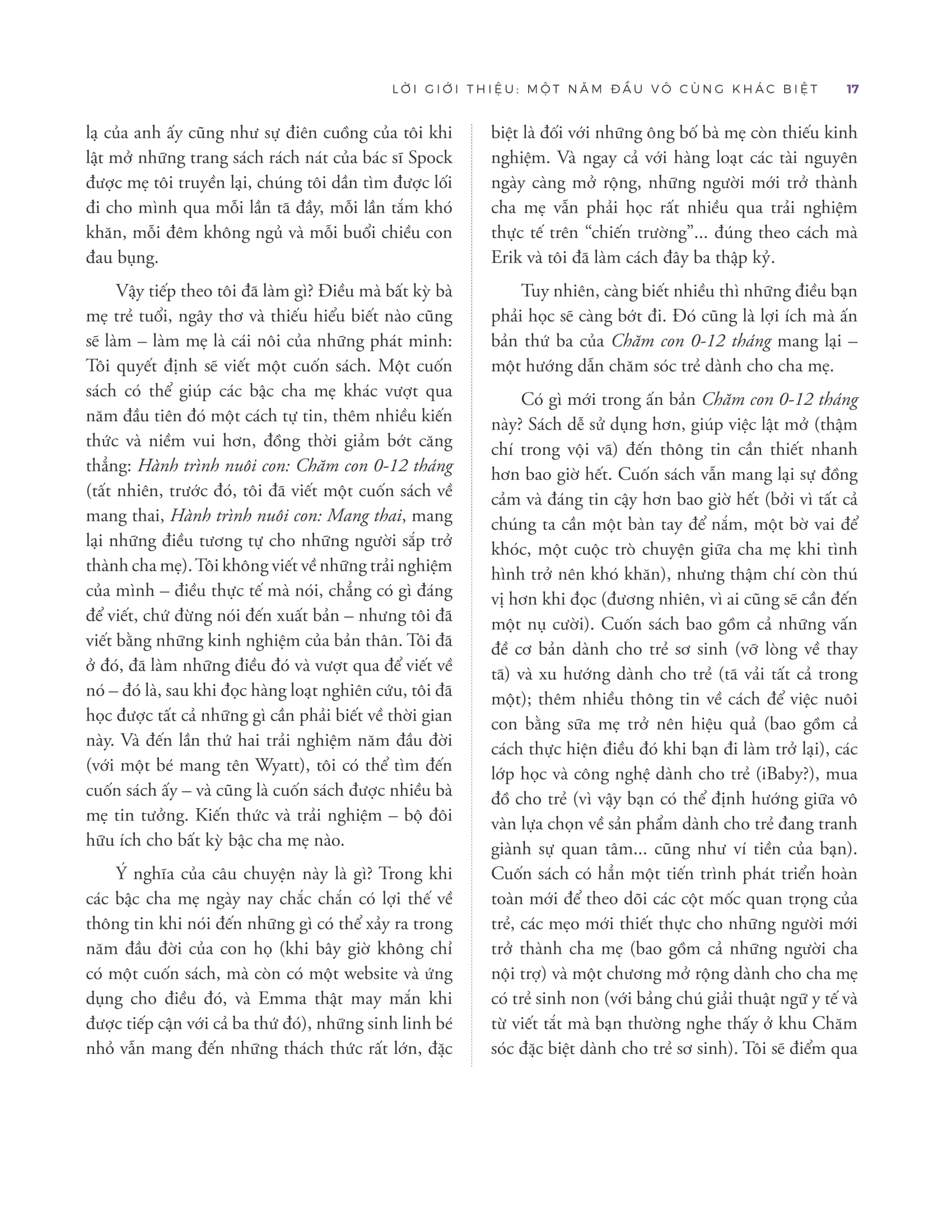 hành trình nuôi con - chăm con 0-12 tháng - what to expect - the first year - bìa cứng