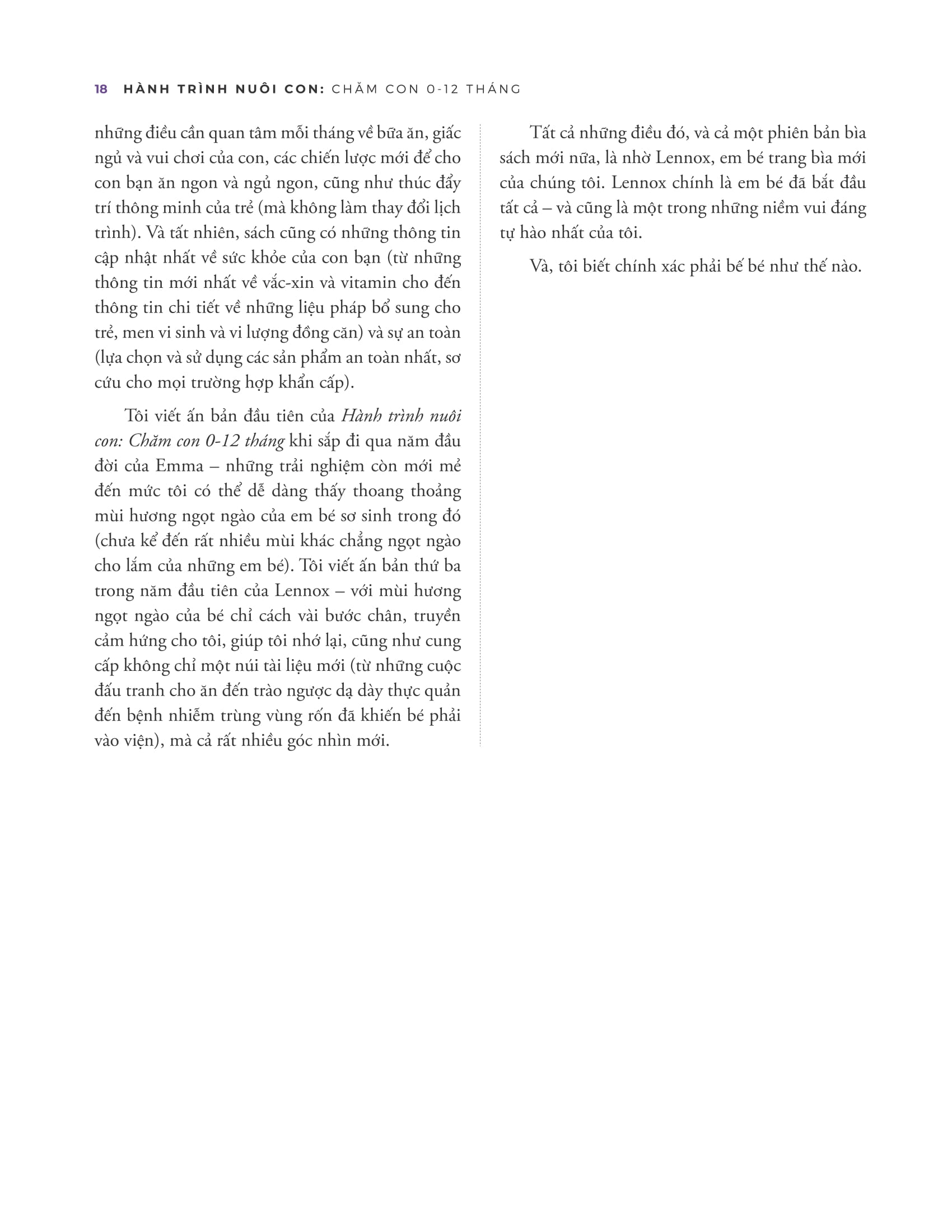 hành trình nuôi con - chăm con 0-12 tháng - what to expect - the first year - bìa cứng