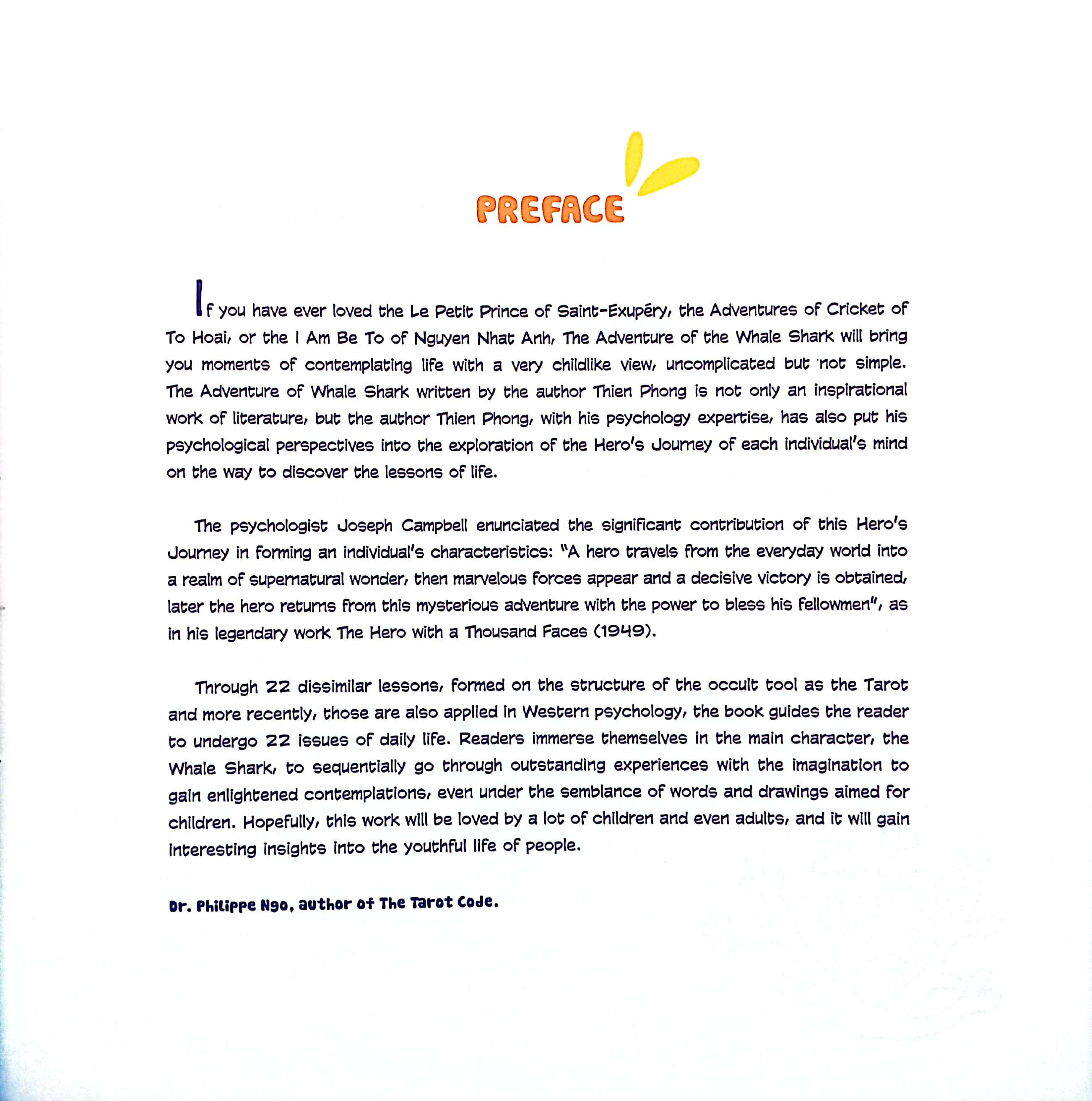 hành trình tarot - cuộc phiêu lưu của cá mập voi