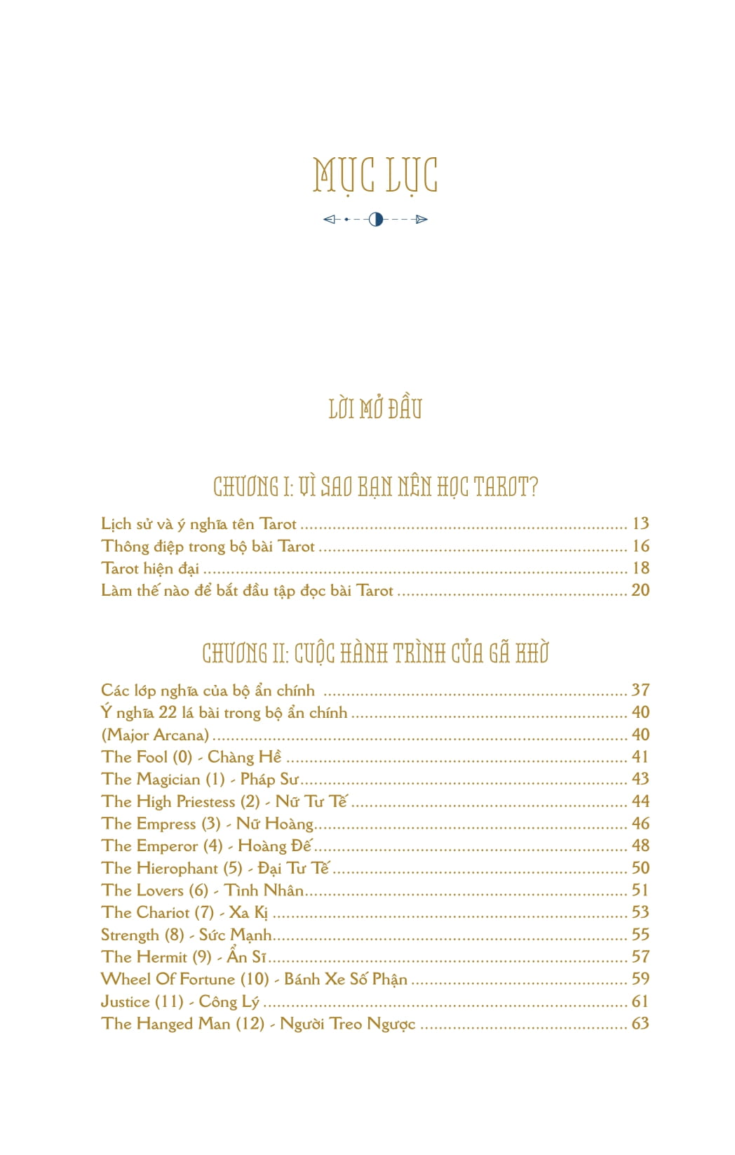 hành trình tarot - hiểu về quá khứ, tin ở hiện tại, nắm lấy tương lai (tái bản 2022)