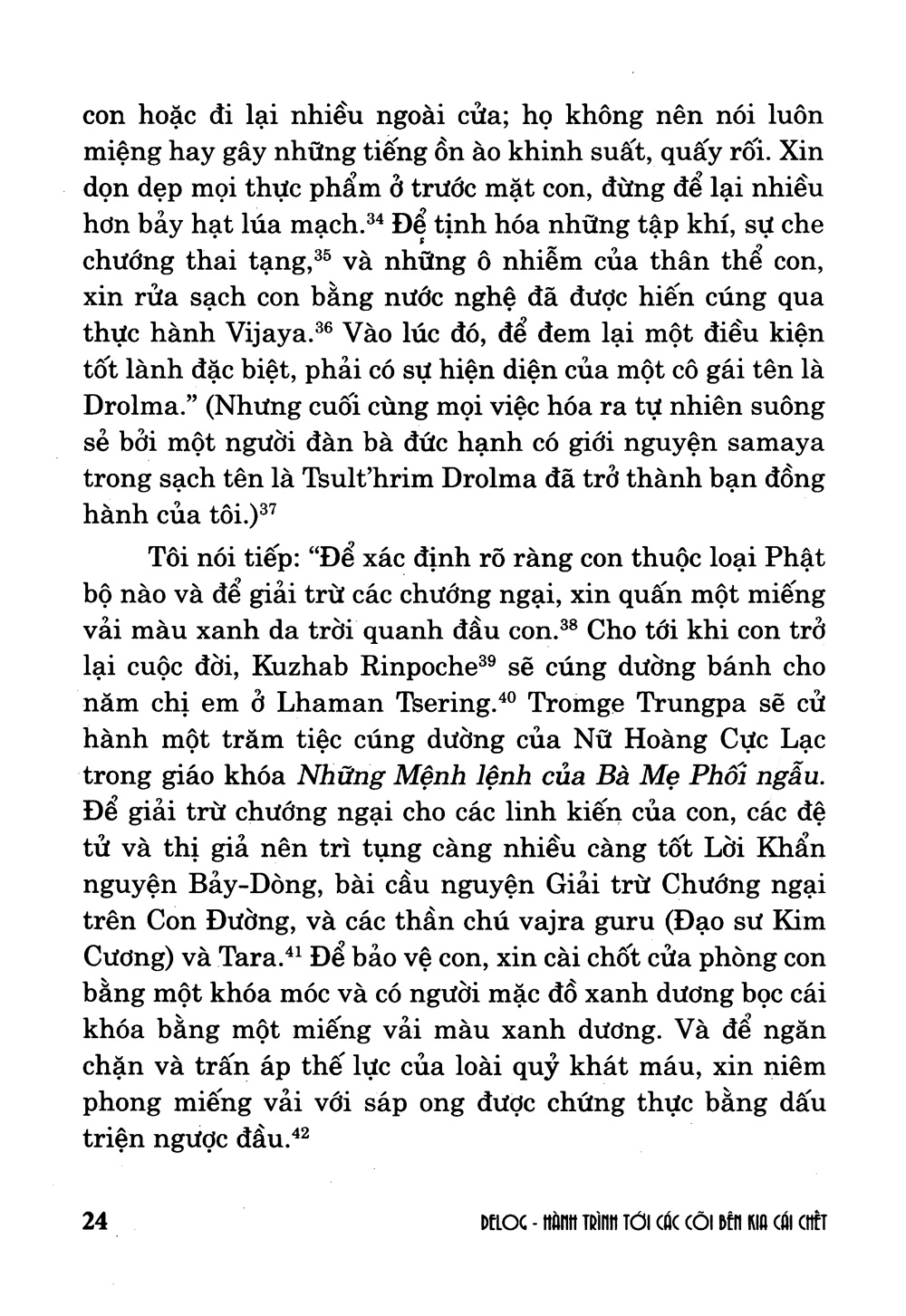 hành trình tới cõi bên kia cái chết