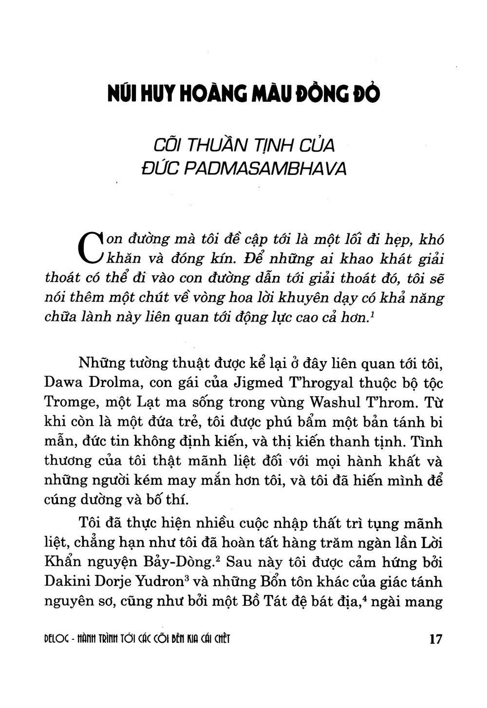 hành trình tới cõi bên kia cái chết