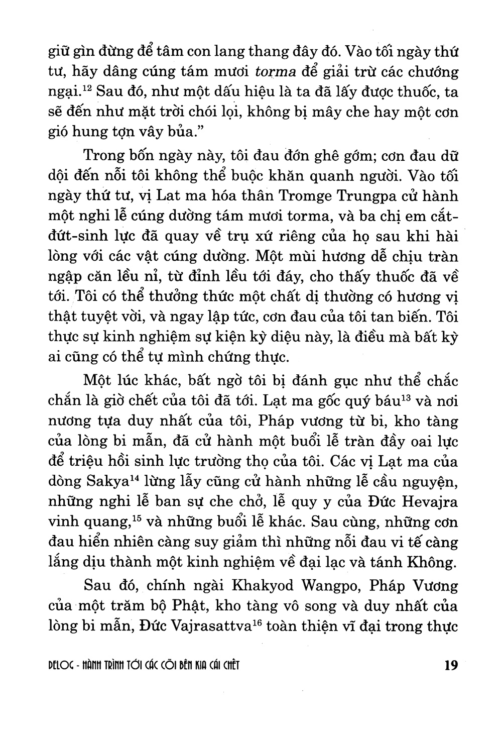 hành trình tới cõi bên kia cái chết