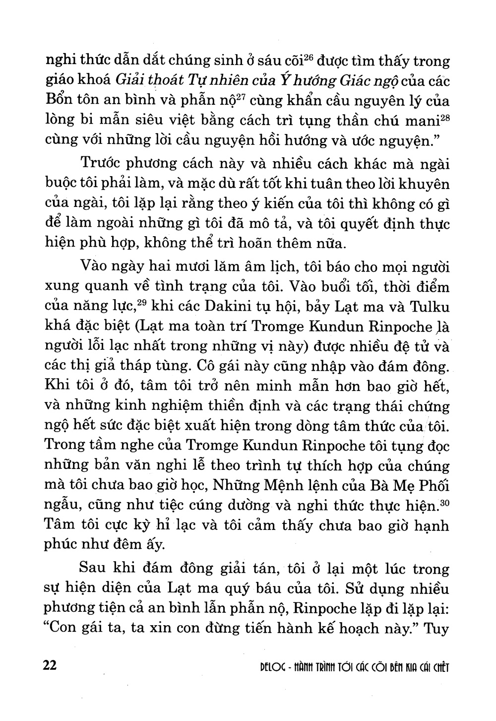 hành trình tới cõi bên kia cái chết