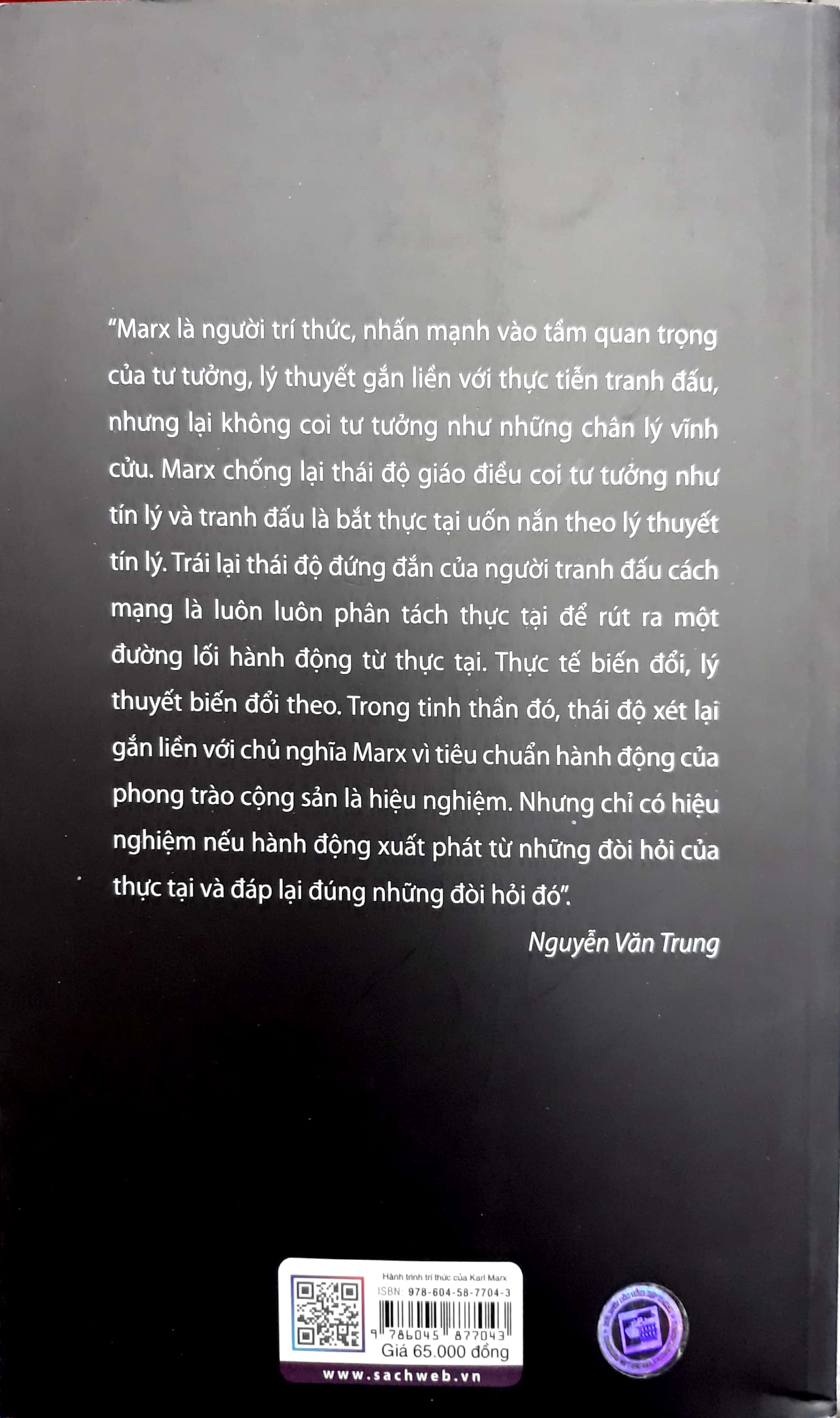 hành trình trí thức của karl marx