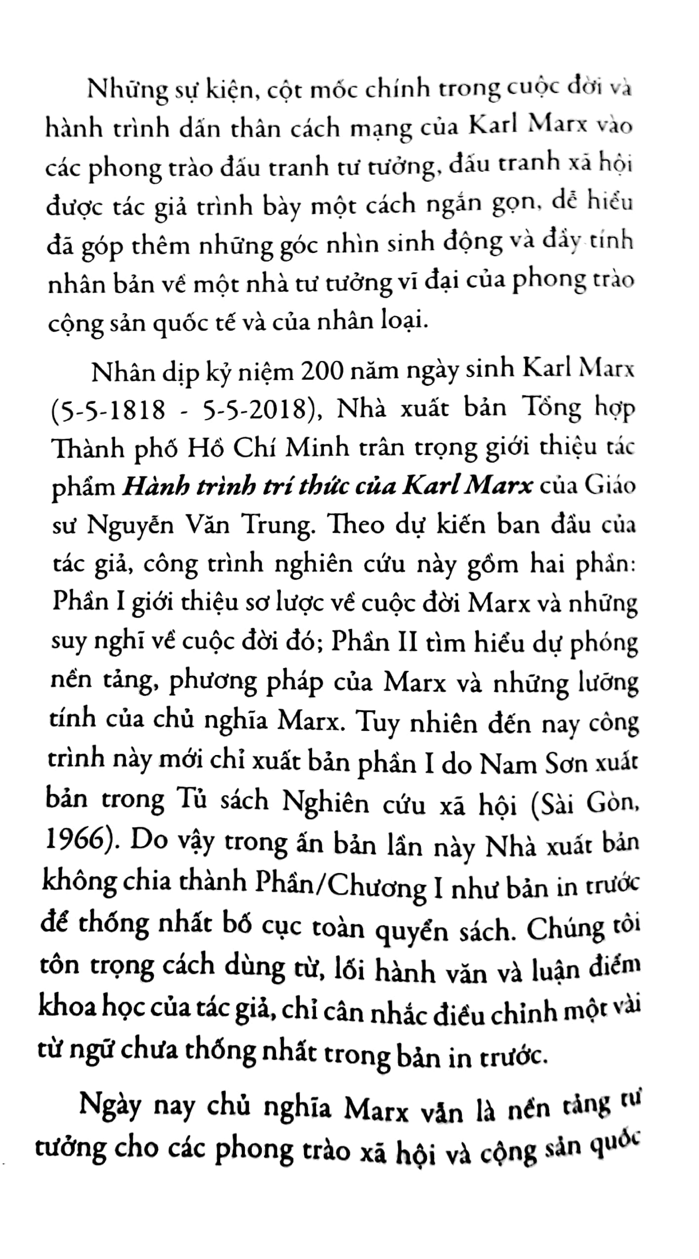 hành trình trí thức của karl marx