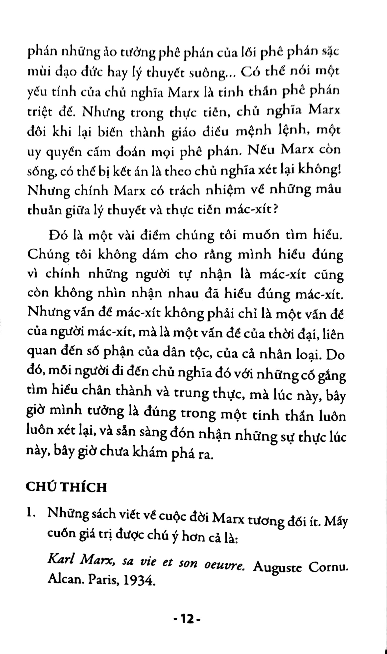hành trình trí thức của karl marx