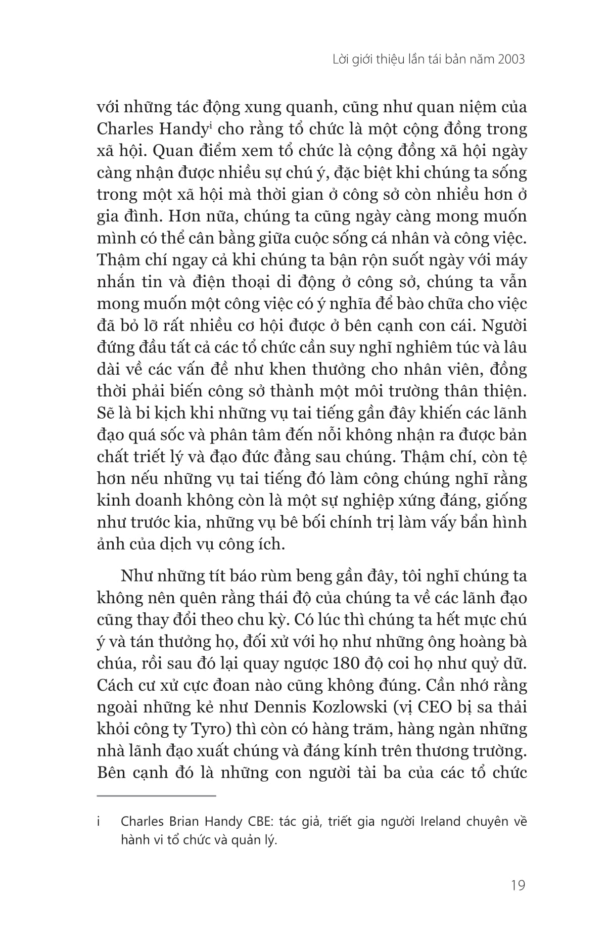 hành trình trở thành nhà lãnh đạo - on becoming a leader