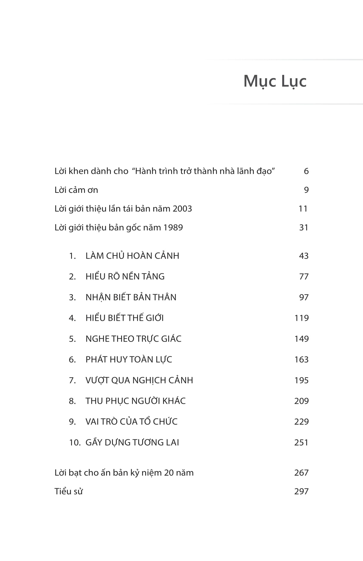 hành trình trở thành nhà lãnh đạo - on becoming a leader