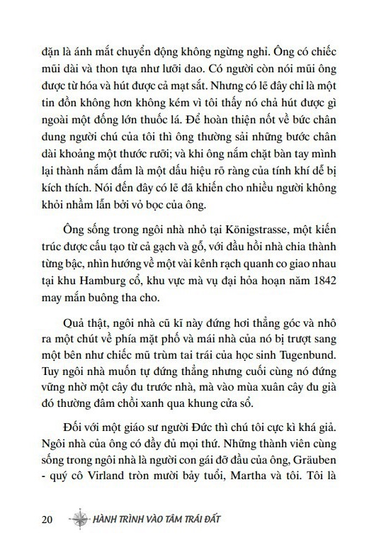 hành trình vào tâm trái đất (bìa mềm) (tái bản)