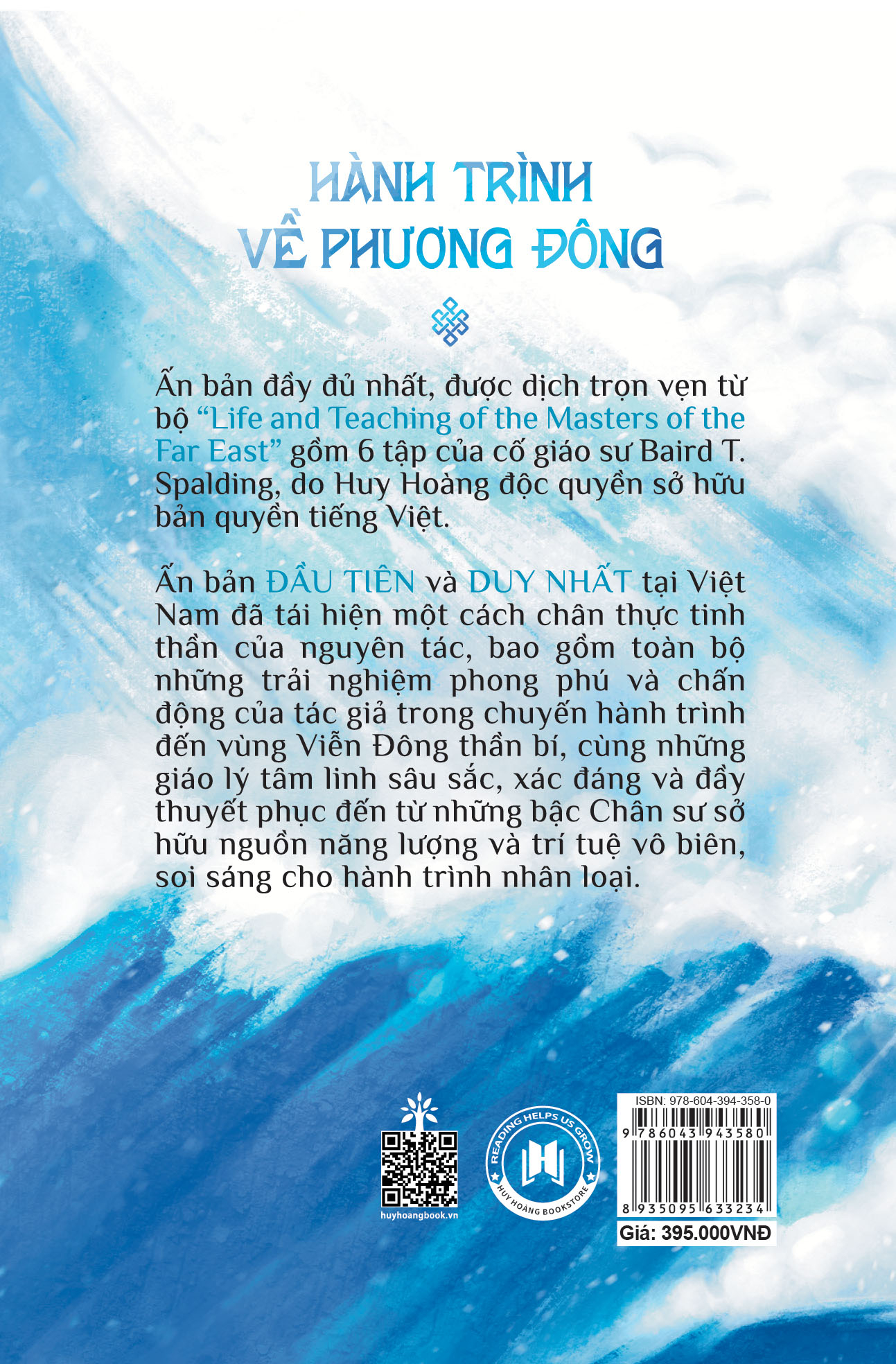 hành trình về phương đông - bìa cứng (tái bản 2023)