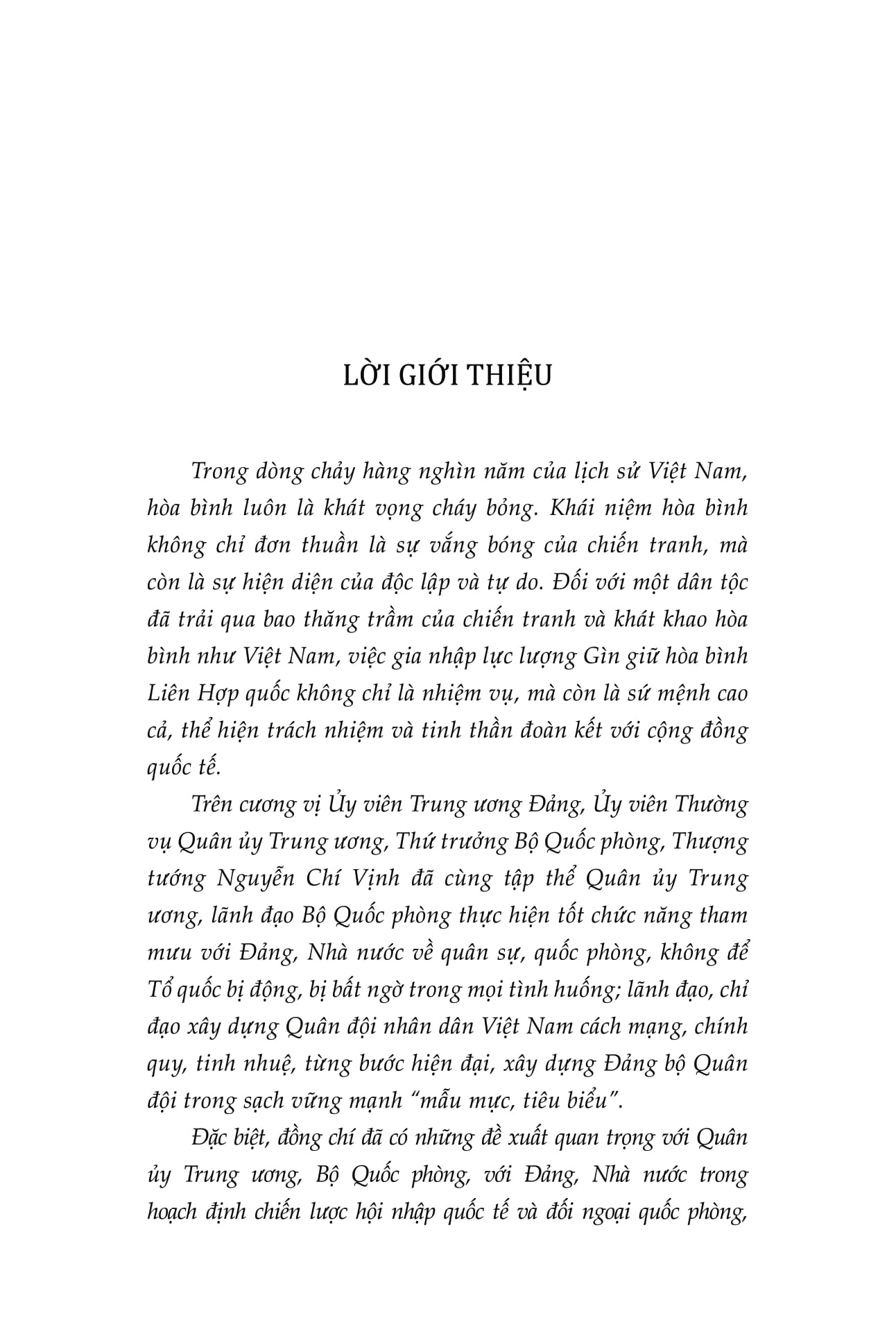 Hanh Trinh Vi Hoa Binh