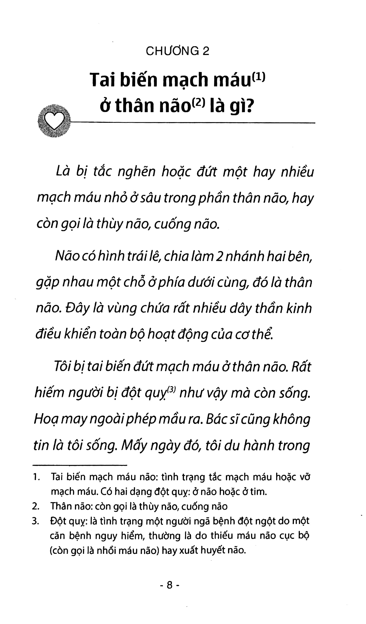 hành trình vượt qua cái chết của người bị tai biến mạch máu ở thân não (song ngữ anh - việt)
