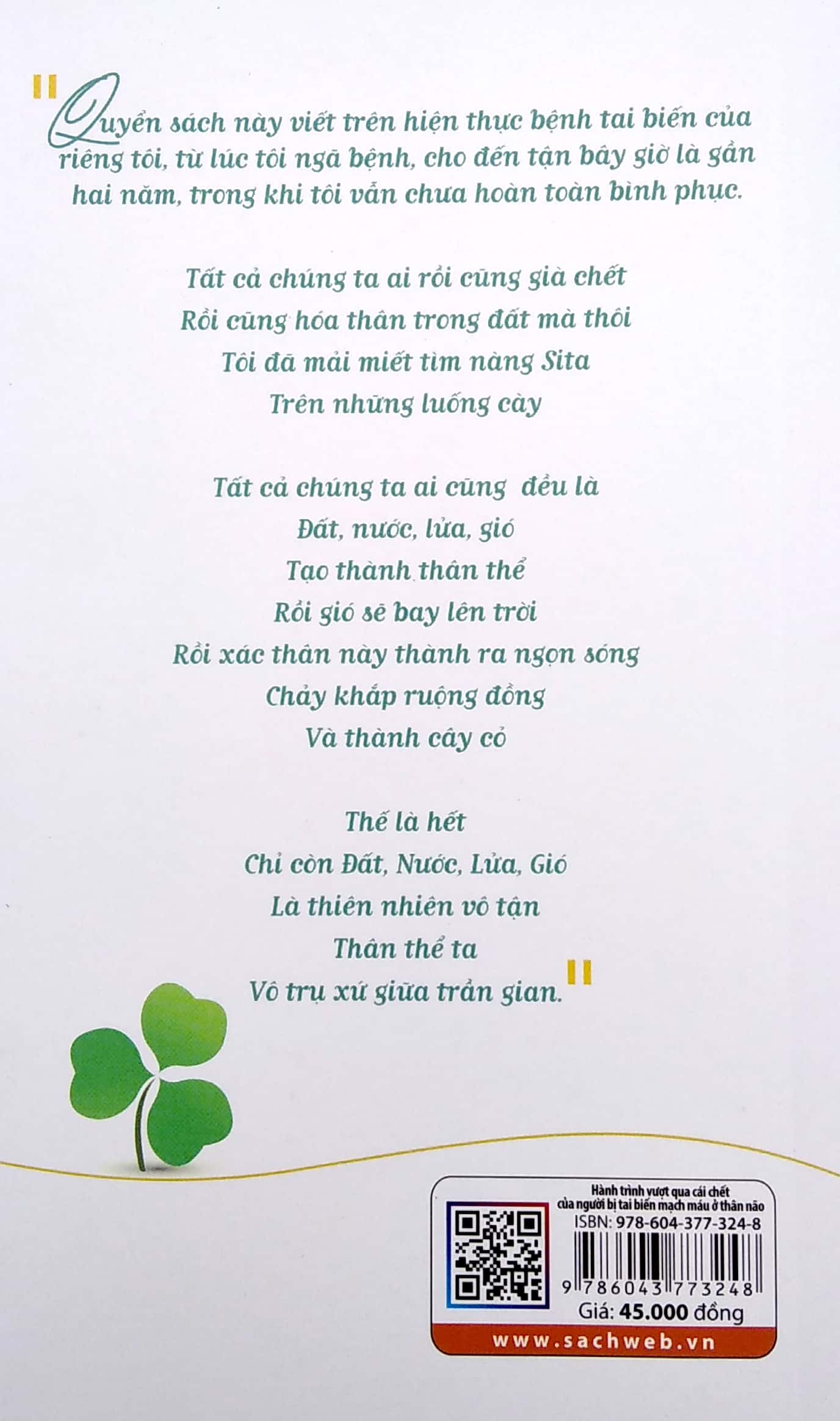 hành trình vượt qua cái chết của người bị tai biến mạch máu ở thân não (song ngữ anh - việt)