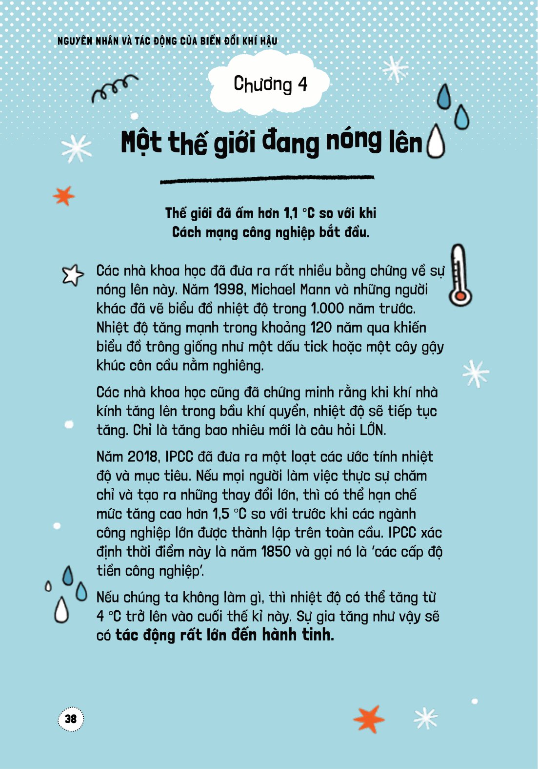 háo hức học hỏi - stem - nguyên nhân và tác động của biến đổi khí hậu… và làm thế nào để bảo vệ hành tinh của chúng ta