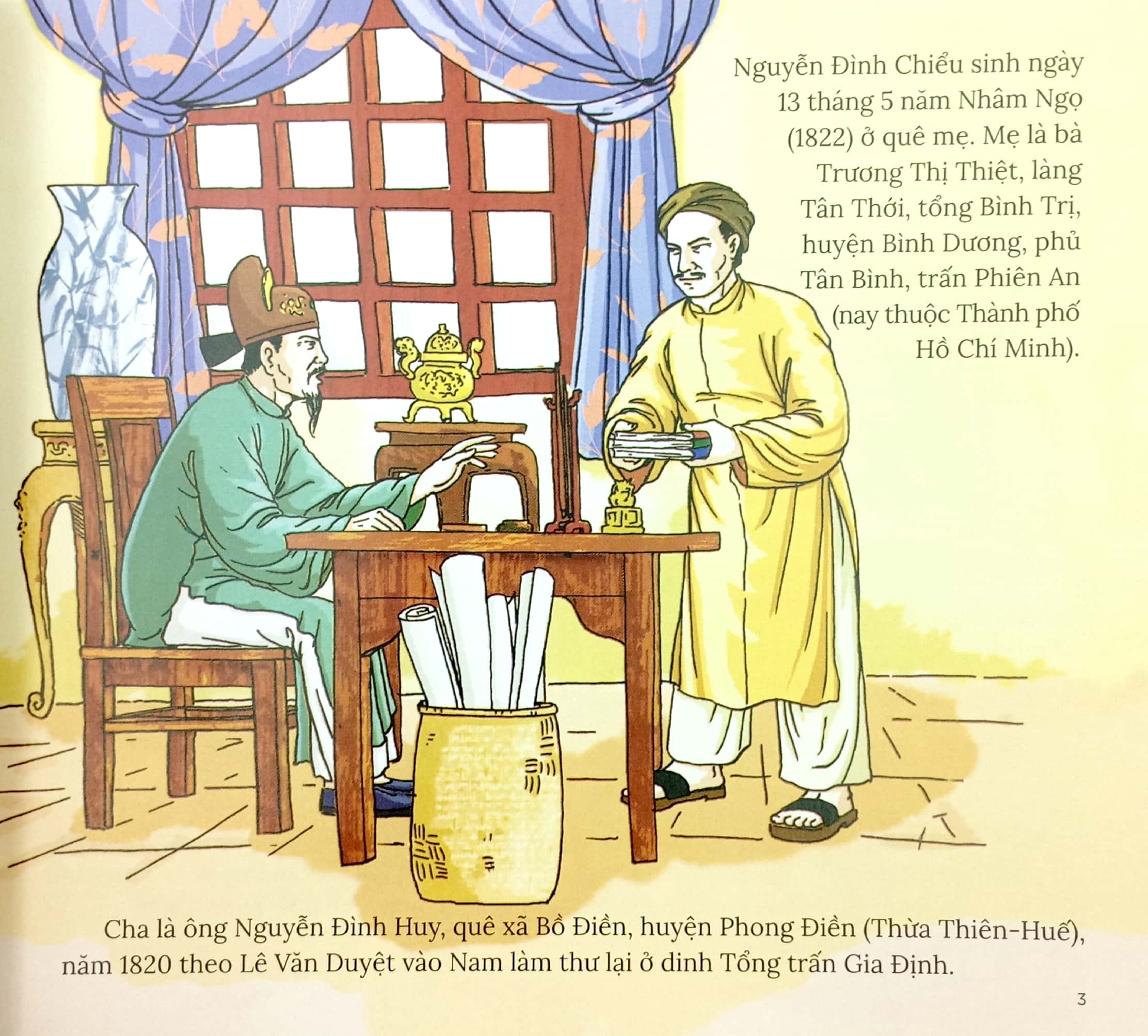 hào kiệt đất phương nam - nguyễn đình chiểu - mắt mù nhưng lòng sáng