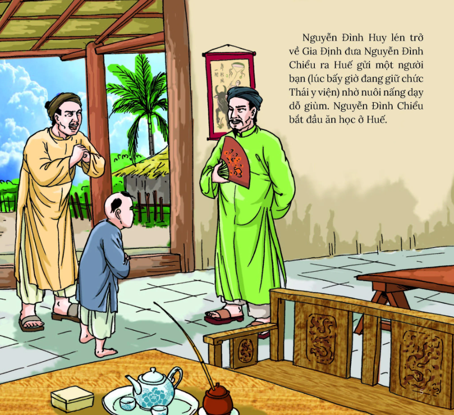 hào kiệt đất phương nam - nguyễn đình chiểu - mắt mù nhưng lòng sáng