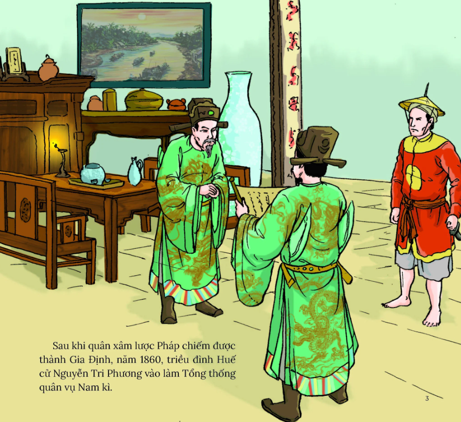 hào kiệt đất phương nam - nguyễn tri phương - lá cờ lệnh đại hồng