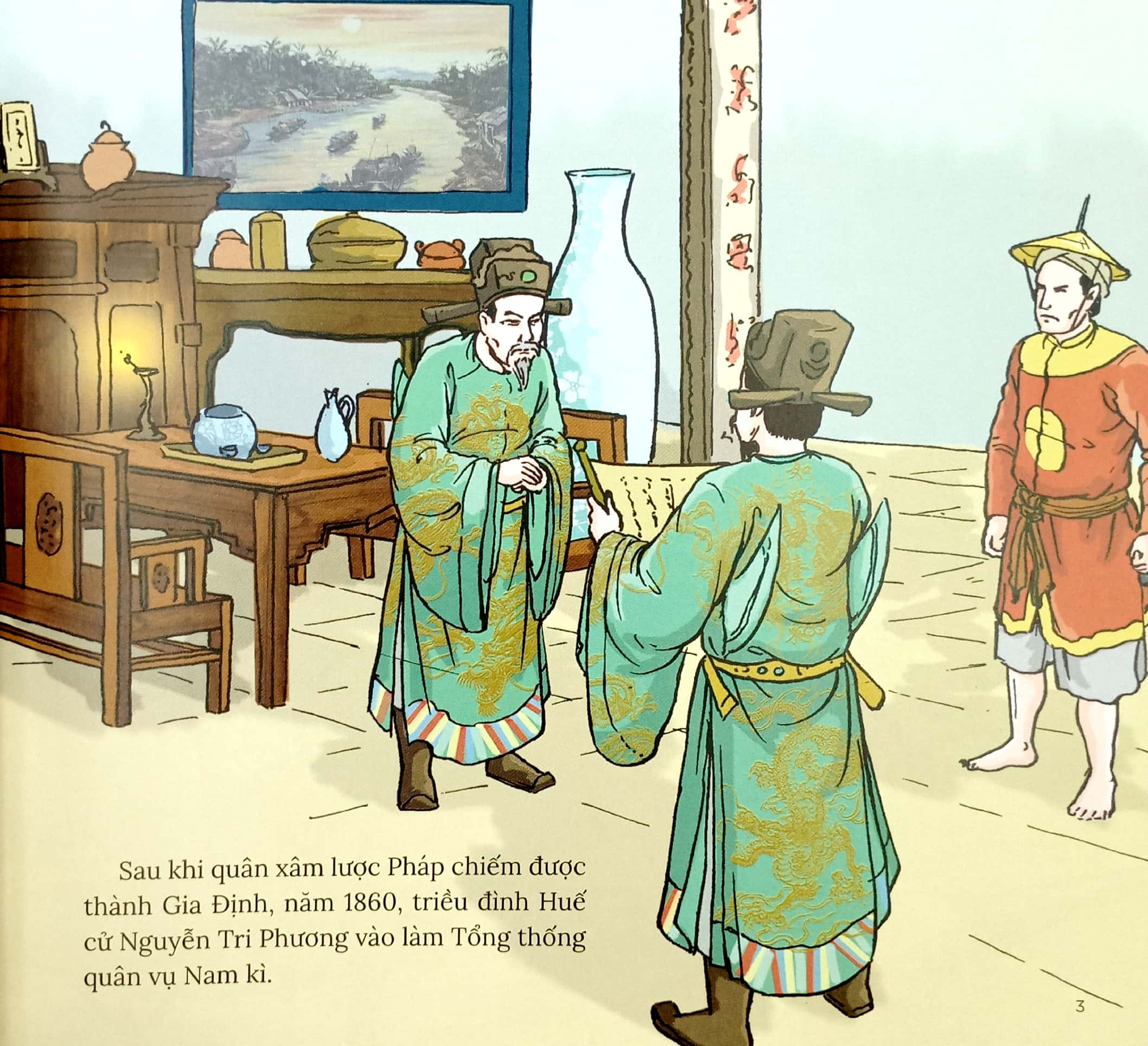 hào kiệt đất phương nam - nguyễn tri phương - lá cờ lệnh đại hồng