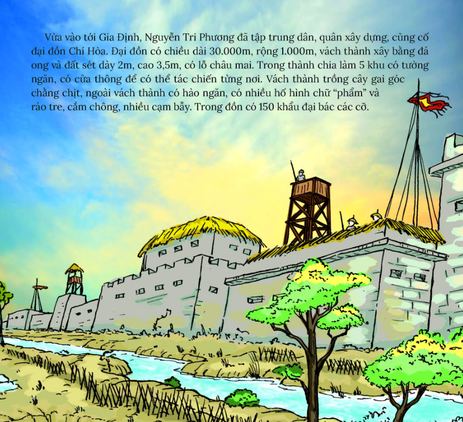 hào kiệt đất phương nam - nguyễn tri phương - lá cờ lệnh đại hồng