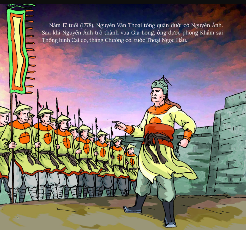 hào kiệt đất phương nam - nguyễn văn thoại - tên lưu cùng sông núi