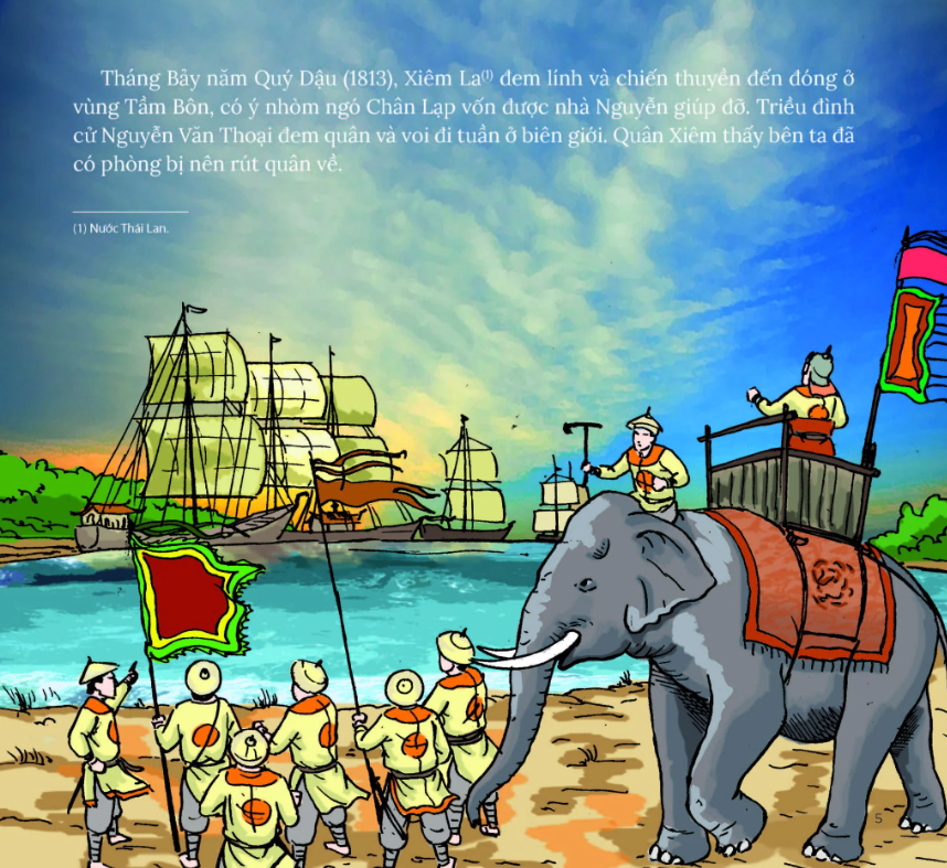 hào kiệt đất phương nam - nguyễn văn thoại - tên lưu cùng sông núi