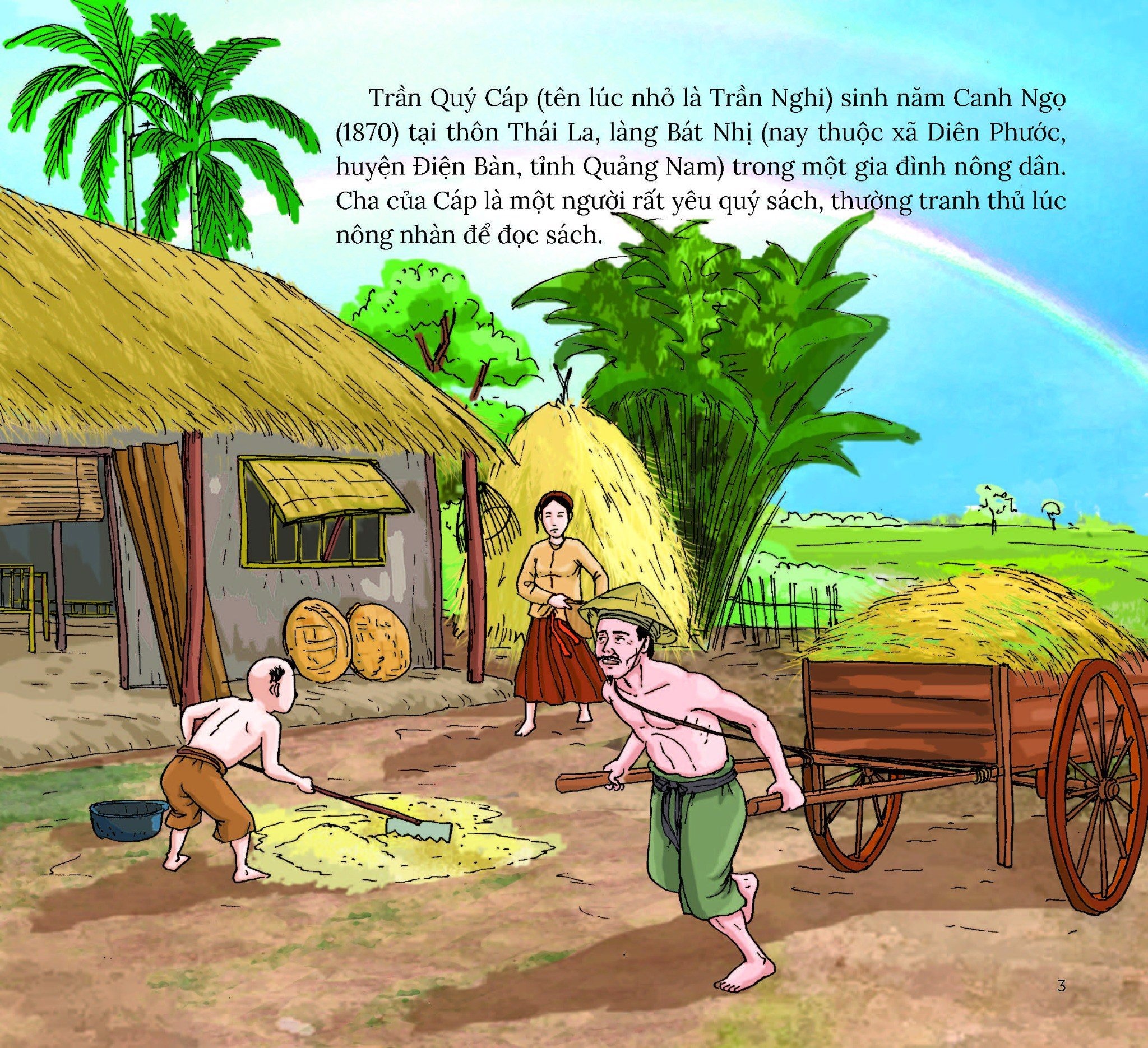 hào kiệt đất phương nam - trần quý cáp - "quyết đem học mới thay nô kiếp…"