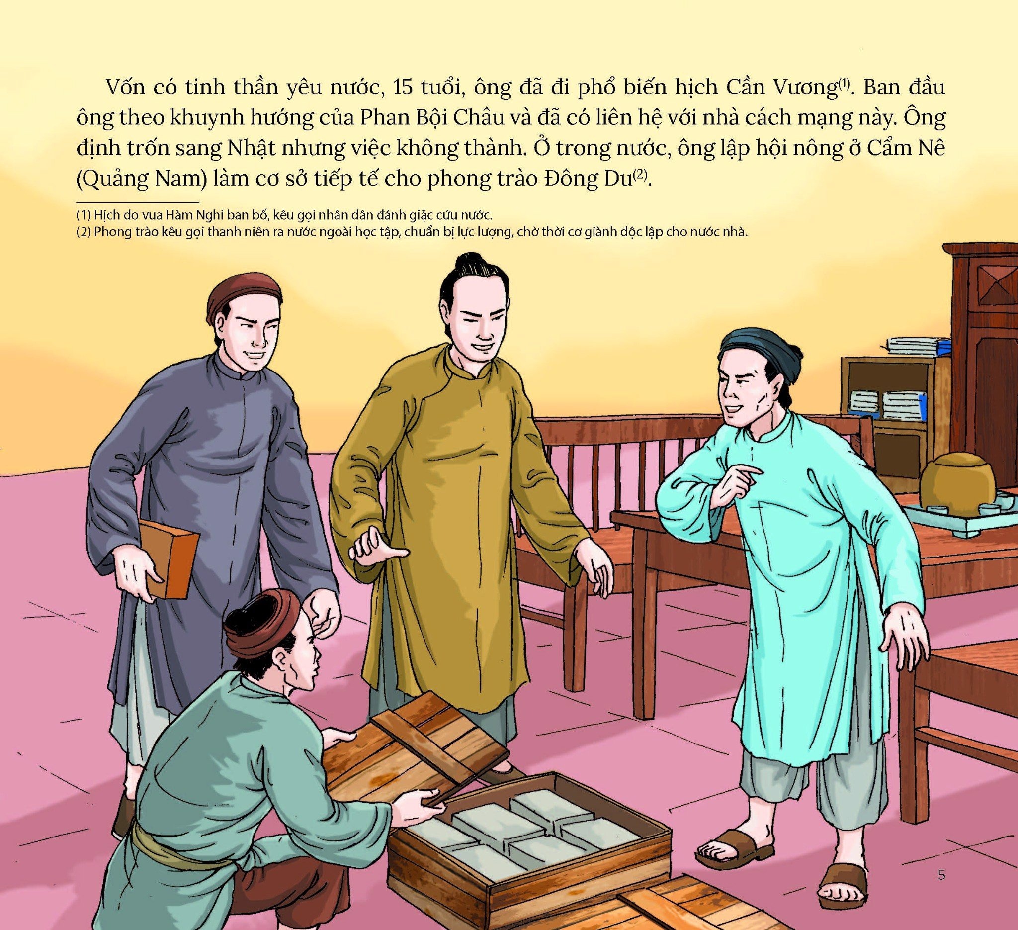 hào kiệt đất phương nam - trần quý cáp - "quyết đem học mới thay nô kiếp…"