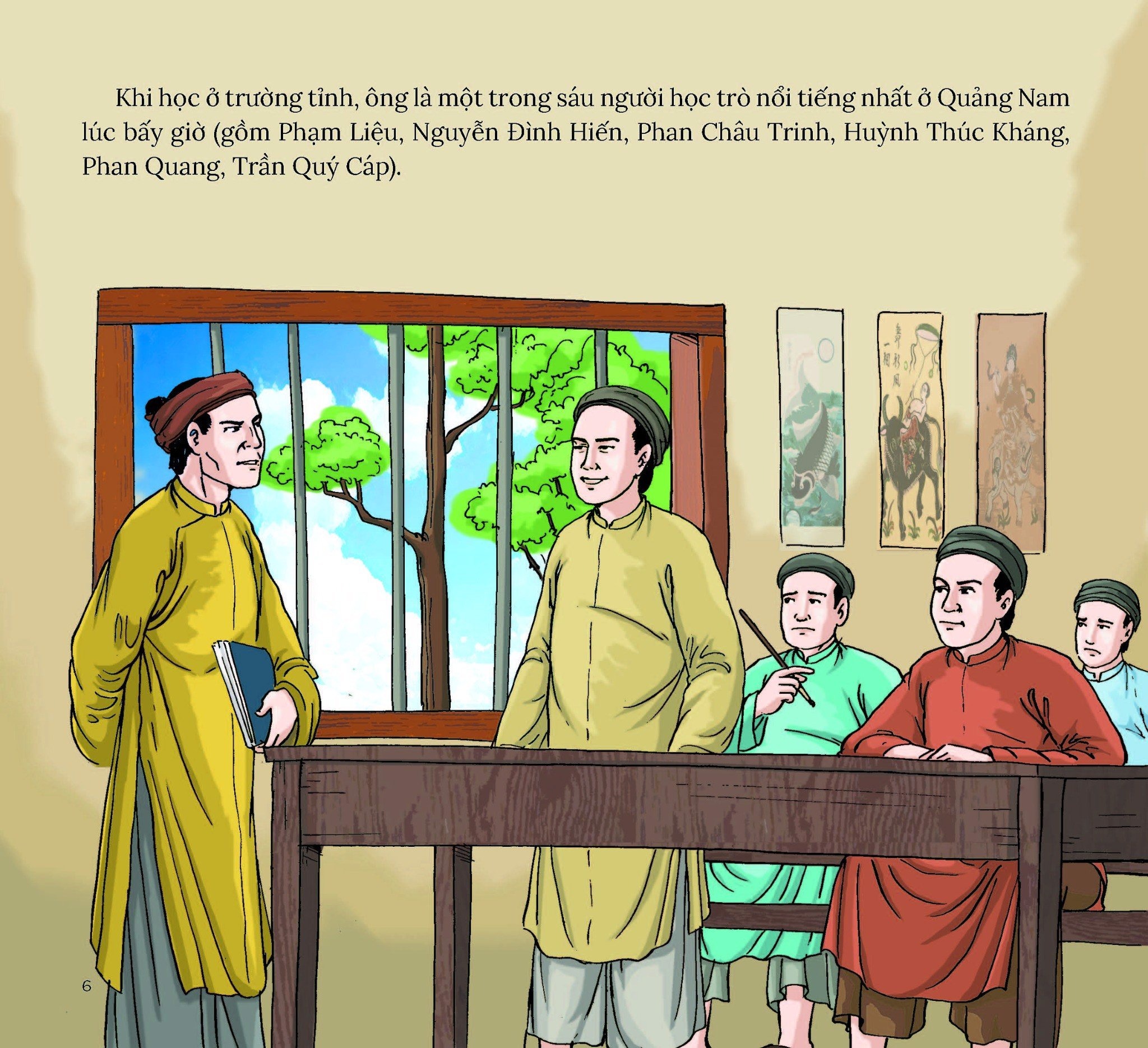 hào kiệt đất phương nam - trần quý cáp - "quyết đem học mới thay nô kiếp…"