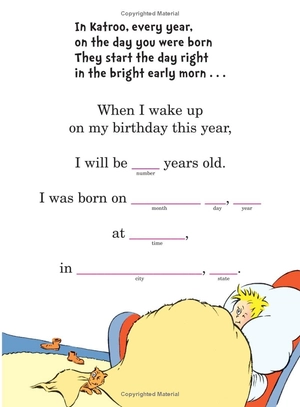 happy birthday to me! by me, myself hardcover