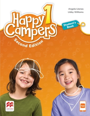 happy campers 1 - student's book with studentℹs ebook and studentℹs app (2nd edition)