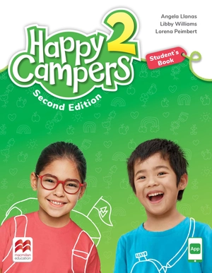 happy campers 2 - student's book with studentℹs ebook and studentℹs app (2nd edition)