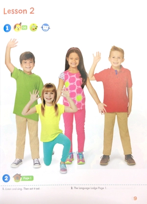 happy campers starter level student's book/language lodge