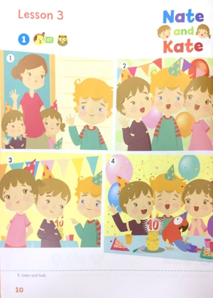 happy campers starter level student's book/language lodge