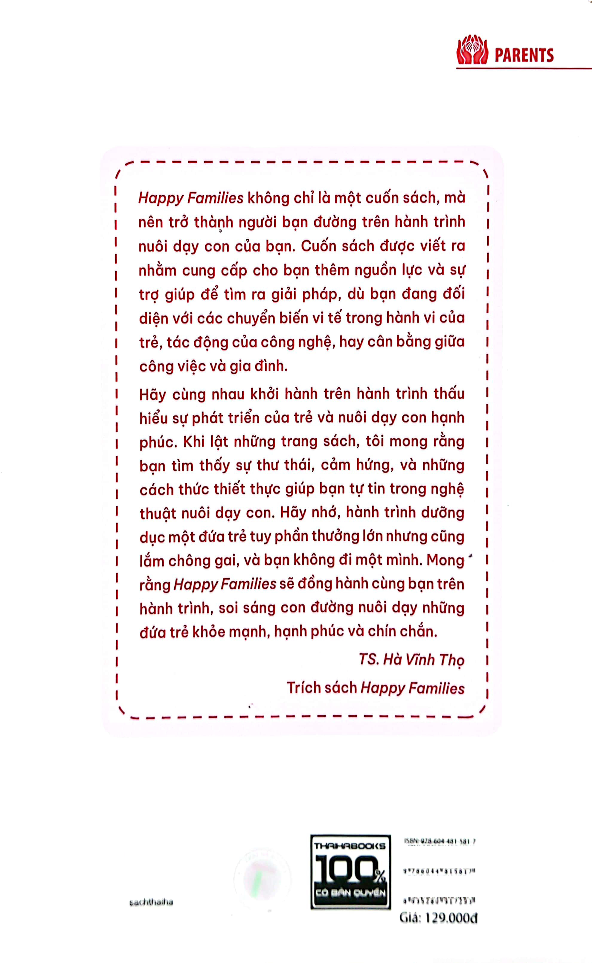 happy families - gia đình hạnh phúc