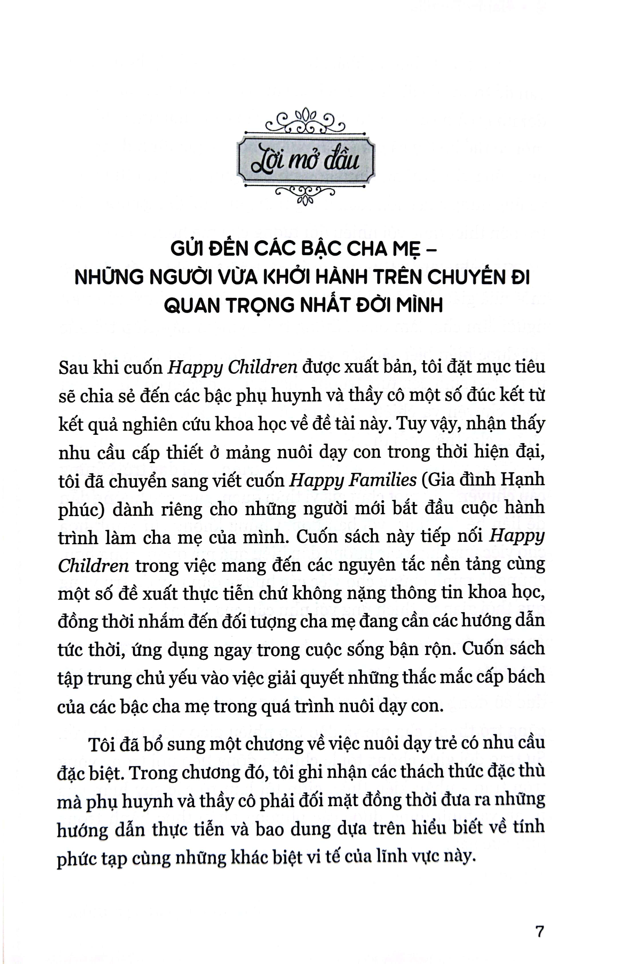 happy families - gia đình hạnh phúc